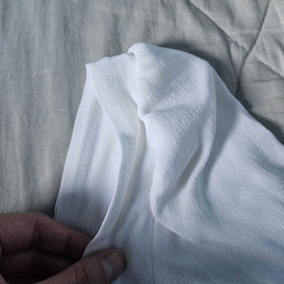 WILFRED Pandora Blouse Espace Peasant Prarie Blouse Cottagecore XXS Aritzia NWT - Picture 7 of 12